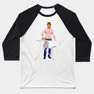 Ironing Man Baseball T-Shirt